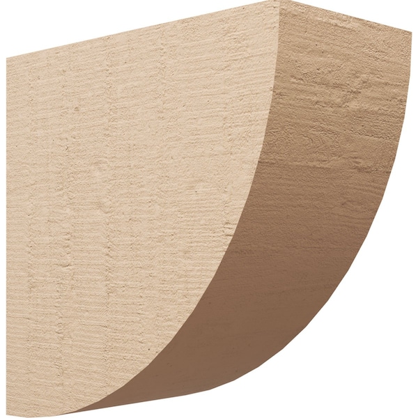 Ekena Millwork 11"W x 22"D x 22"H Classic Durham Rough Cedar Woodgrain TimberThane Corbel, Primed Tan CORUR11X22X22DURRCPR - main